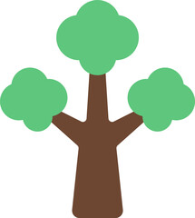 tree illustration on a white background     