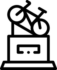 trophy illustration on a white background     