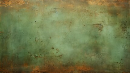 rustic green metal background