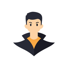 Simple Male Avatar Icon Flat Design Profile Picture