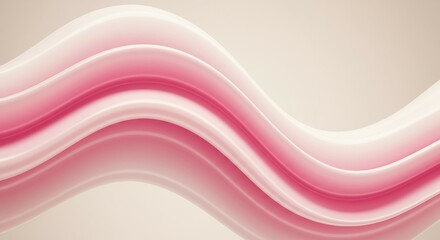 Abstract Pink Wave Background for Modern Designs and Presentations