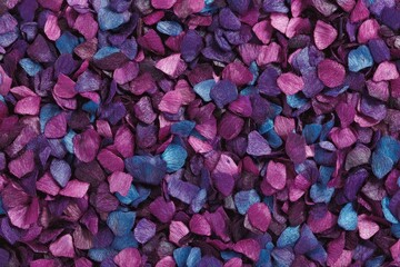 Obraz premium Close-up view of colorful small decorative pieces.