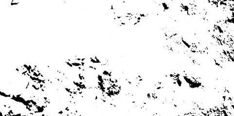 Black and white noise paper dust. Distressed Dirty rough overlay texture. Black grunge texture on transparent backdrop background. Scratches on a white background.