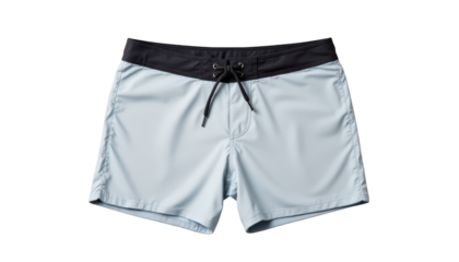 Stylish grey shorts with black waistband, comfortable and versatile casual wear for everyday fashion