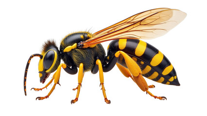 Detailed Butterfly Caterpillar Clipart, isolated on a white background.