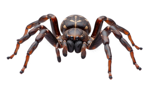 Detailed Scorpion Nymph Clipart, isolated on a white background.