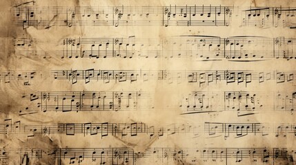 photograph music notes texture