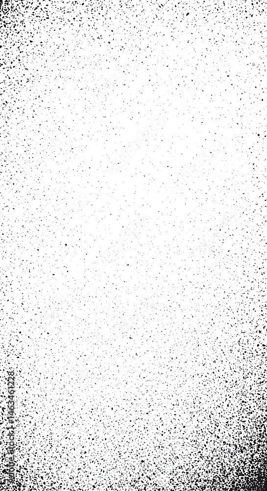 Poster abstract black dots on white background halftone pattern design
