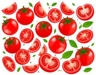 Vibrant Red Tomatoes: A Juicy Culinary Delight
