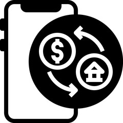 financial illustration on a white background     