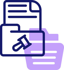 folder illustration on a white background    