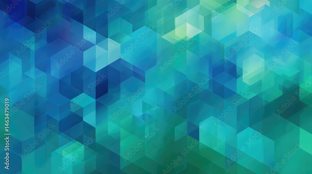 Aufkleber abstract hexagon background pattern