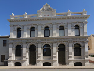 Very Ornate Victorian Building With VineLeaf Motifs