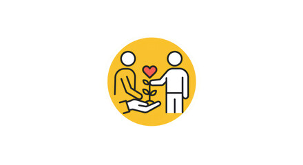 Heart Plant Exchange: Giving and Receiving Love