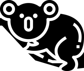 koala (2) illustration on a white background   