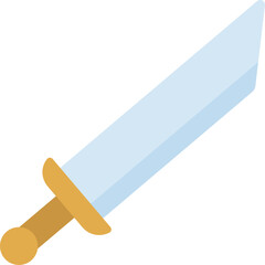 longsword illustration on a white background    