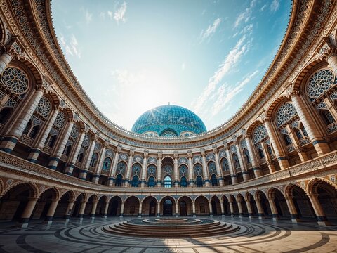 Majestic Navoi Opera House in Tashkent, Uzbekistan