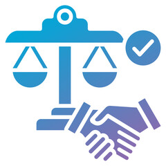 Contract Law Icon