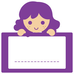 Cute Student Name Tag