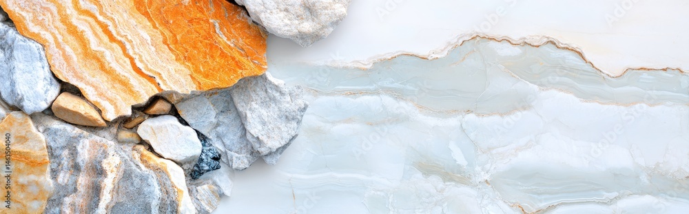 Poster elegant light gray marble texture background with natural design elements subtle and sophisticated f