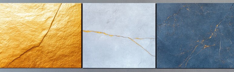 Obraz premium Elegant gray marble texture background light gray color digital art modern design close-up perspective