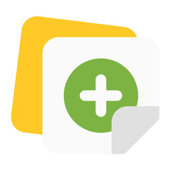 Obraz premium Simple icon representing medical records, suitable for healthcare websites, apps, or health-related content.