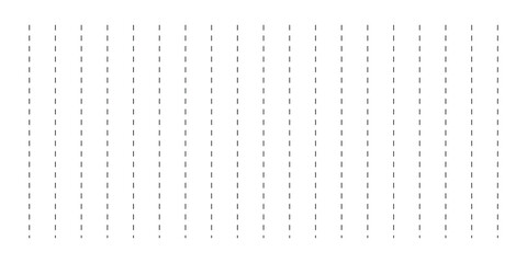long dotted line connection. different types of long dashed line. collection of lines for notebook pages. graphic seamless pattern with black stripes in eps 10.
