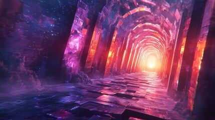 Fototapeta premium Xingkong Tunnel