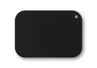 mockup label tag black paper