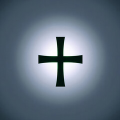 Obraz premium cross on the background