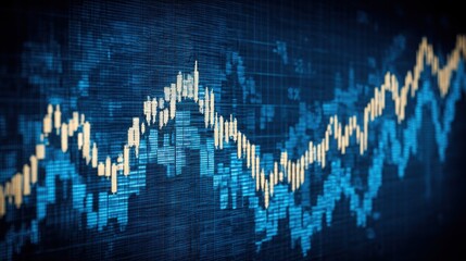 Stock ledger icon depicting precision in digital financial management with a concept of fine tuning for investments