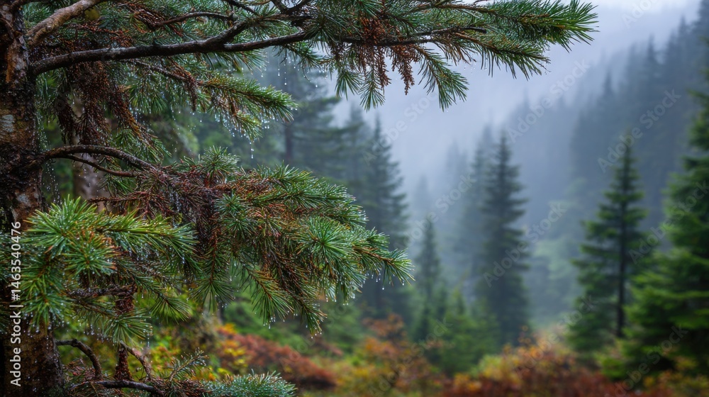 Aufkleber pine icon concept representing profit fogline in a financial context of obscured edge of return real