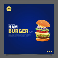 National Hamburger Day celebrated on May 28.