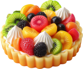 Delicious Fruit Tart Dessert