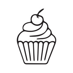 Cherry Topped Cupcake