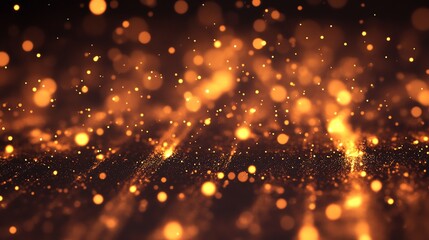 Fototapeta premium Fiery abstract background glowing embers and warm colors