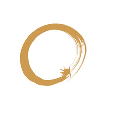 circle coffee stain