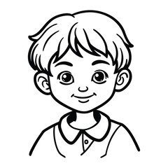 Cartoon children vector image