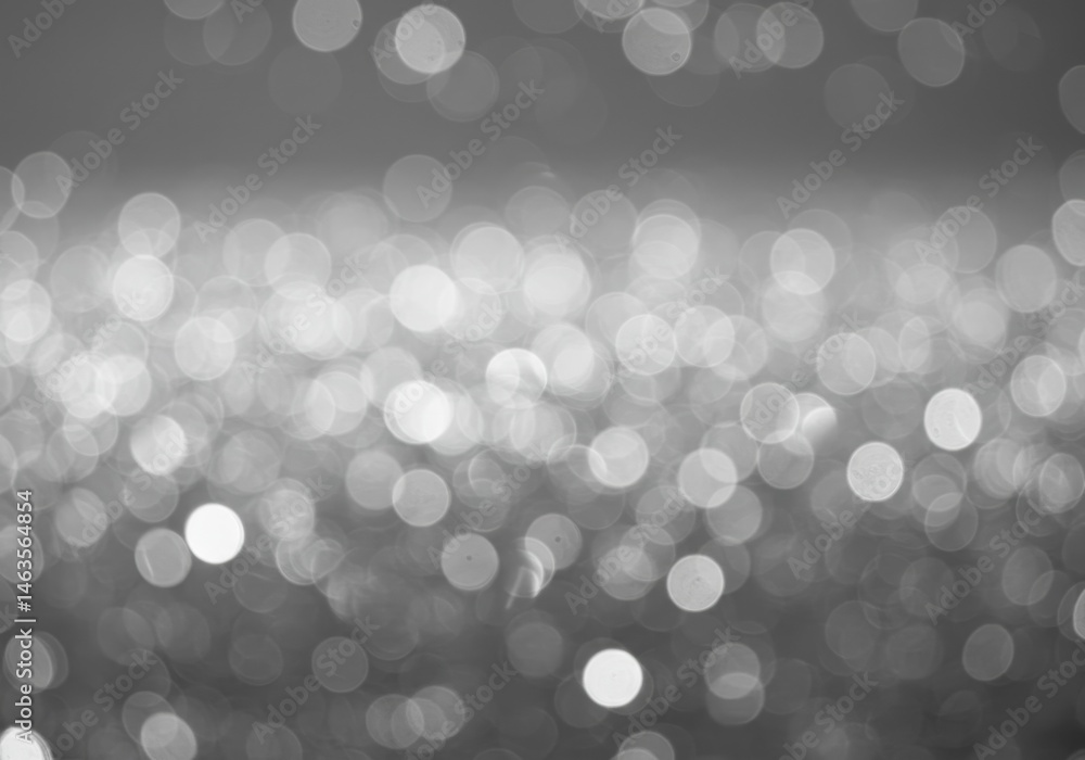 Aufkleber abstract gray bokeh with defocused lights texture background
