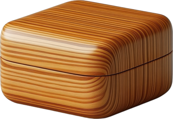 Wooden Square Storage Box Design