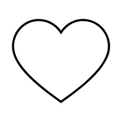 heart icon vector illustration