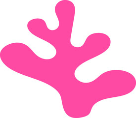 Minimal Organic Abstract Shapes Element