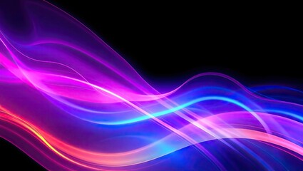 abstract background with glowing lines, sparkling light, absolute waves, mesh gradient wave background