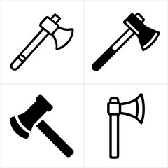 axe icon set
