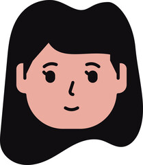 Minimalist Handrawn People Head Collection
