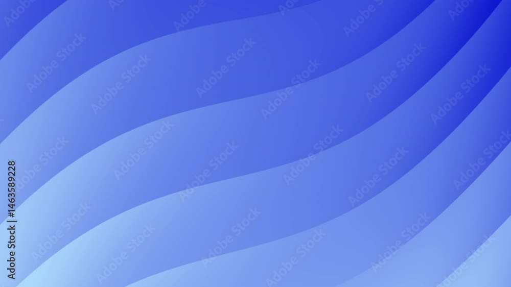 Poster smooth blue abstract waves form a gentle gradient pattern across the image.
