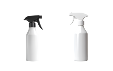 spray bottle isolated on white