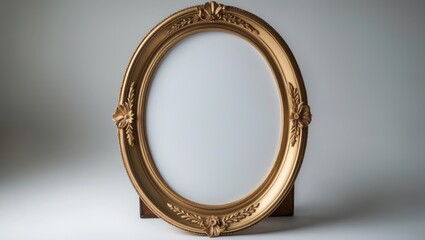 retro gold-colored frame