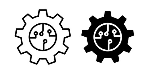 ETL icon sign symbol design.