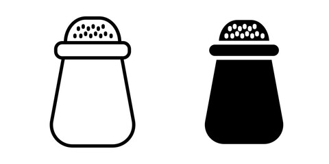 Pepper shaker icon sign symbol design.
